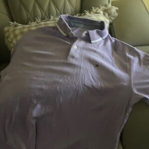 Tommy Hilfiger Lavender Polo Shirt